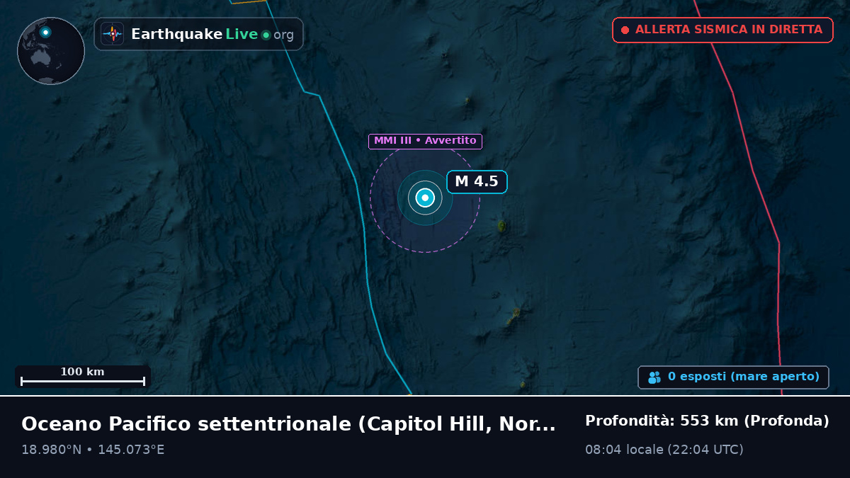 Oceano Pacifico settentrionale (Northern Mariana Islands)