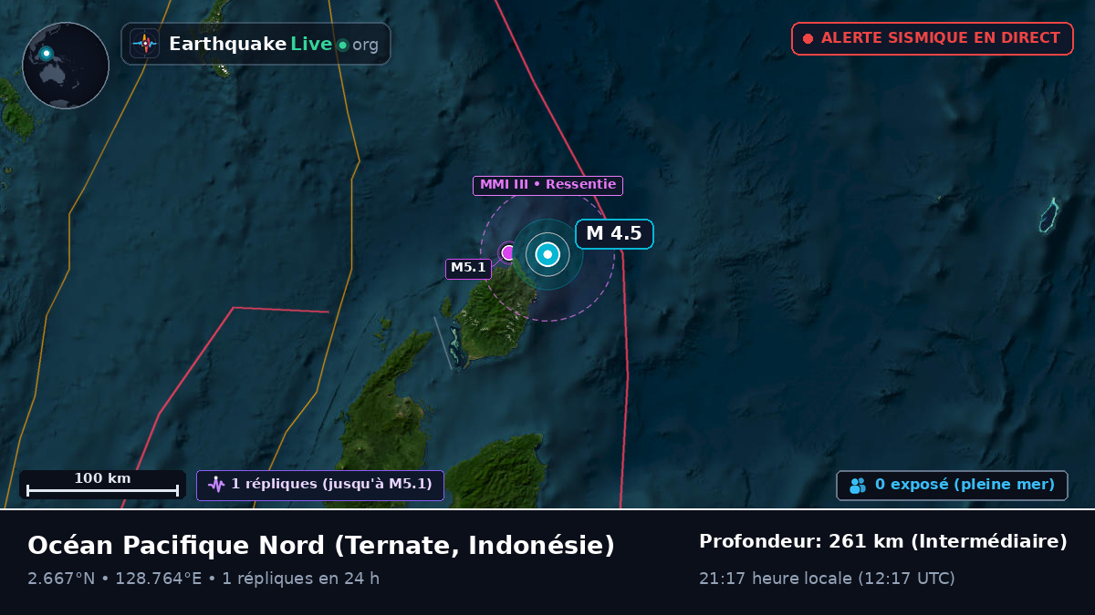 Océan Pacifique Nord (Indonésie)
