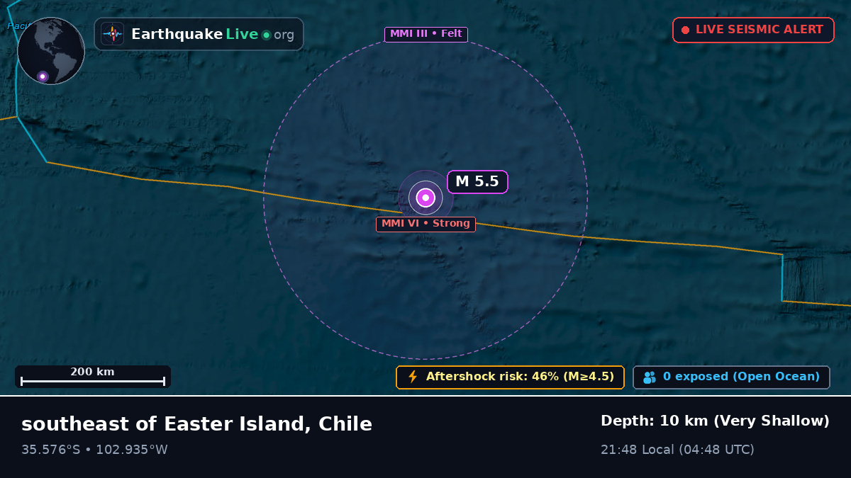 South Pacific Ocean (Chile)