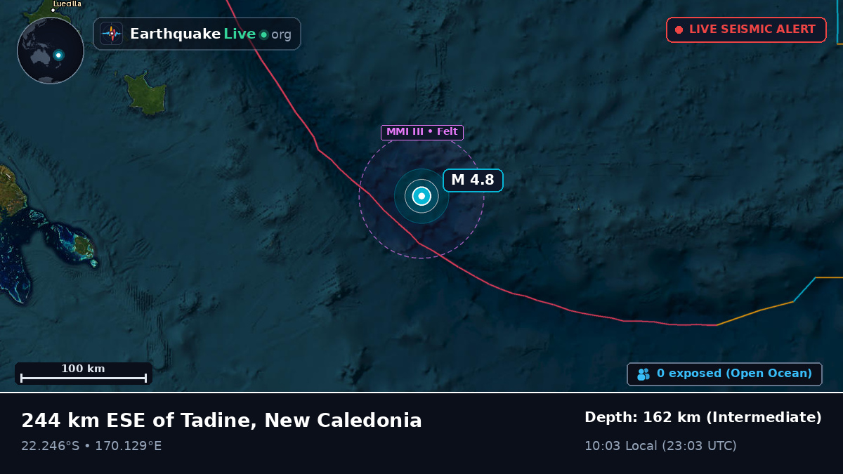 South Pacific Ocean (New Caledonia)