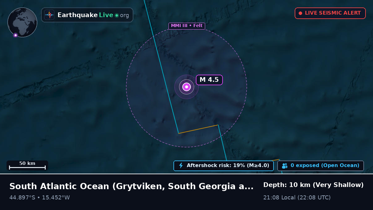South Atlantic Ocean (South Georgia and the Islands)