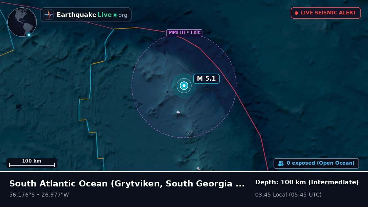 South Atlantic Ocean (South Georgia and the Islands)