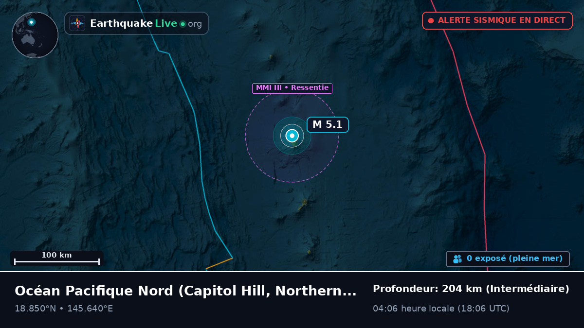 Océan Pacifique Nord (Northern Mariana Islands)