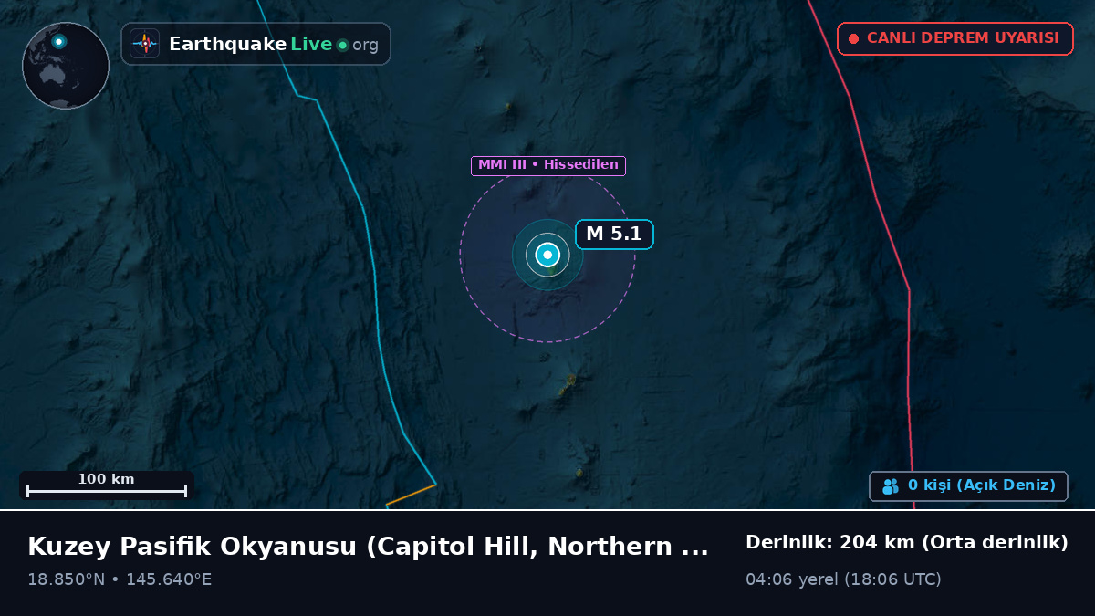 Kuzey Pasifik Okyanusu (Northern Mariana Islands)