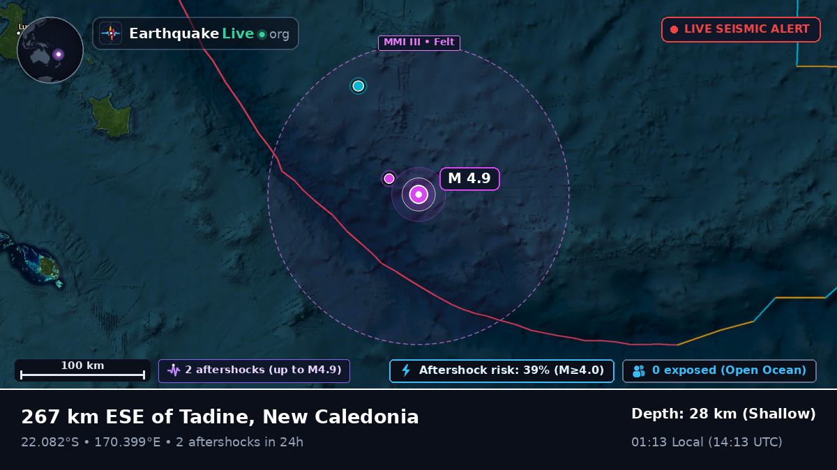 South Pacific Ocean (New Caledonia)