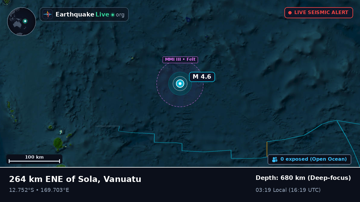 South Pacific Ocean (Vanuatu)