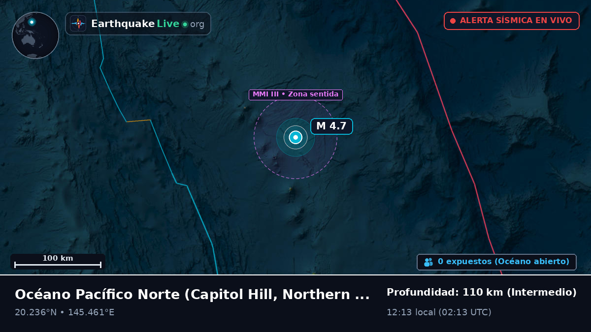 Océano Pacífico Norte (Northern Mariana Islands)