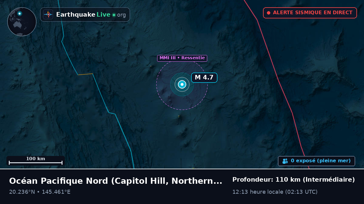 Océan Pacifique Nord (Northern Mariana Islands)