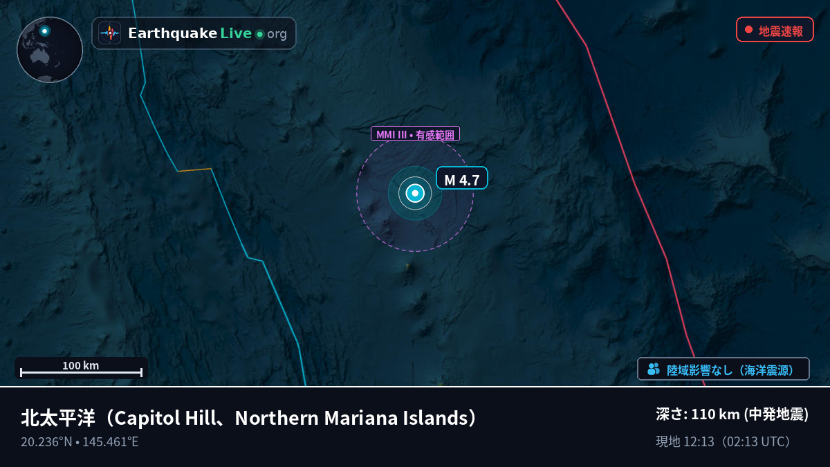 北太平洋 (Northern Mariana Islands)