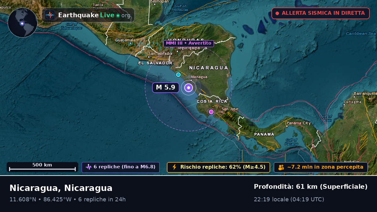 Mar dei Caraibi (Nicaragua)
