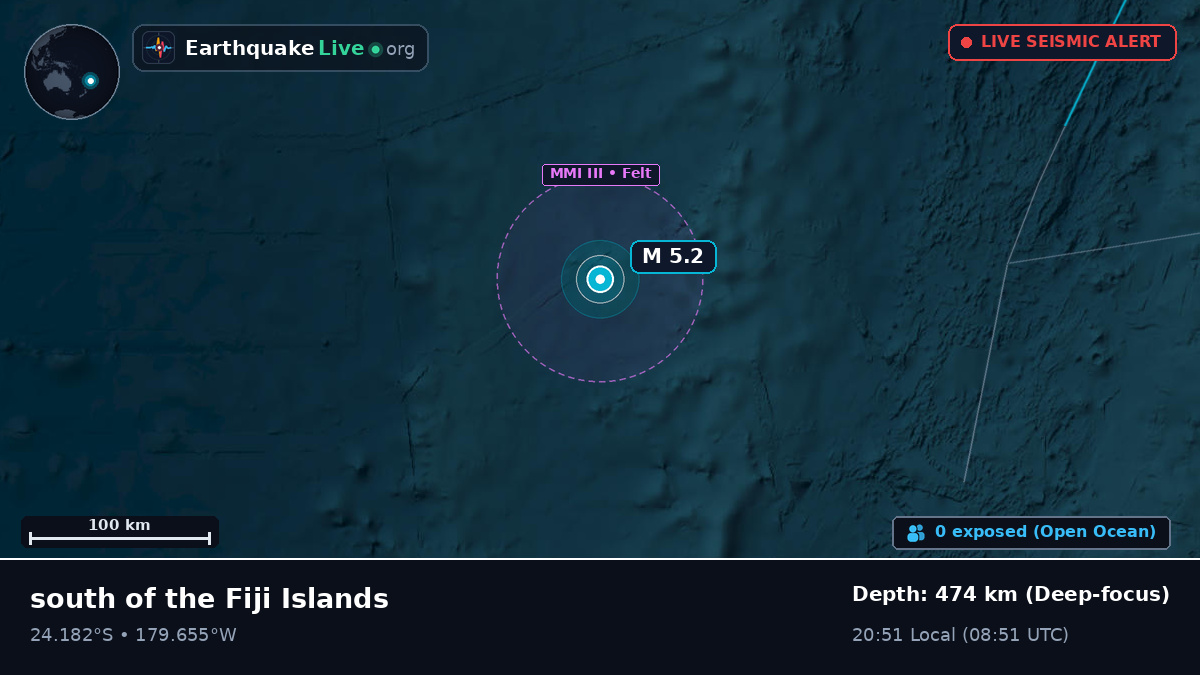 South Pacific Ocean (Tonga)
