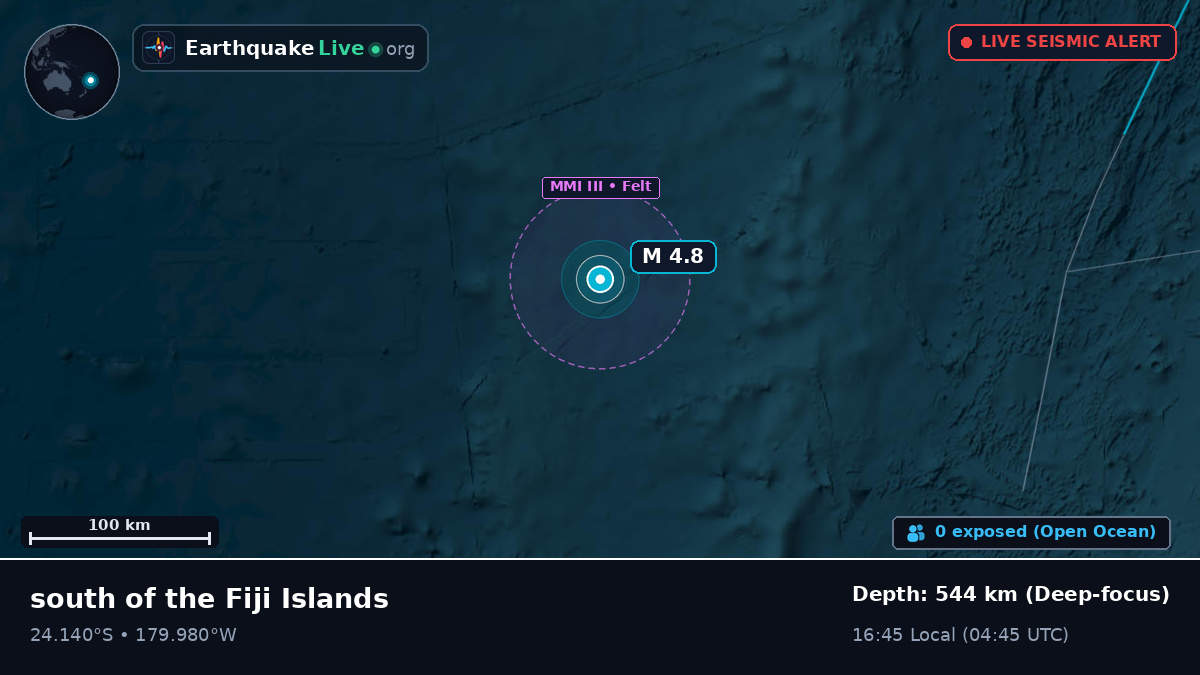 South Pacific Ocean (Tonga)