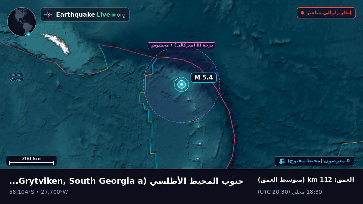 جنوب المحيط الأطلسي (South Georgia and the Islands)
