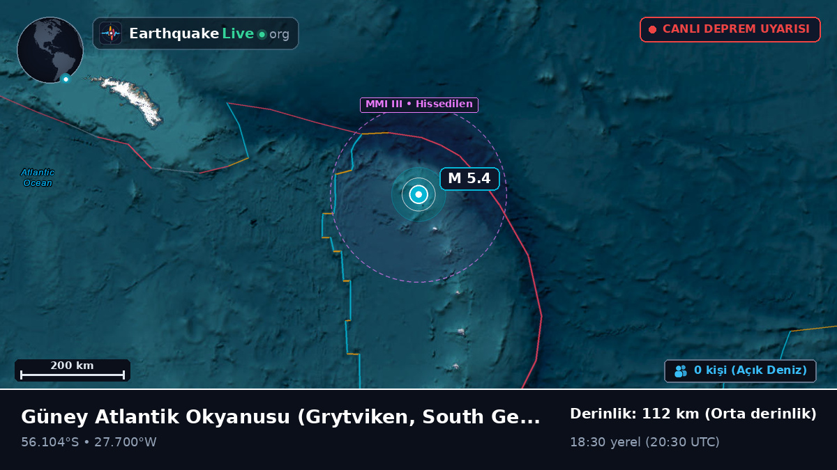 Güney Atlantik Okyanusu (South Georgia and the Islands)