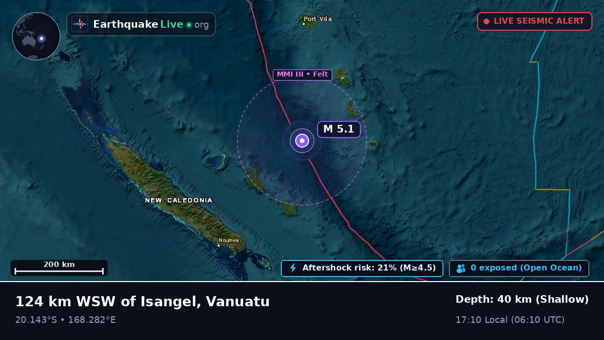 South Pacific Ocean (Vanuatu)