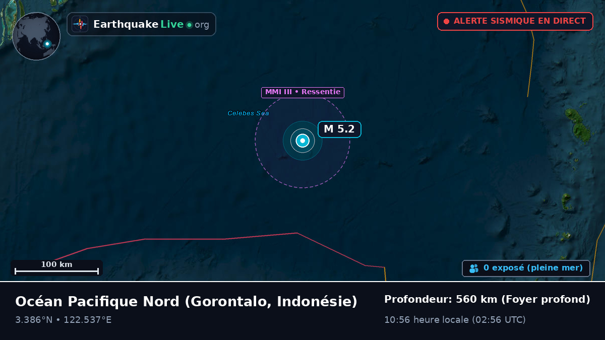 Océan Pacifique Nord (Indonésie)