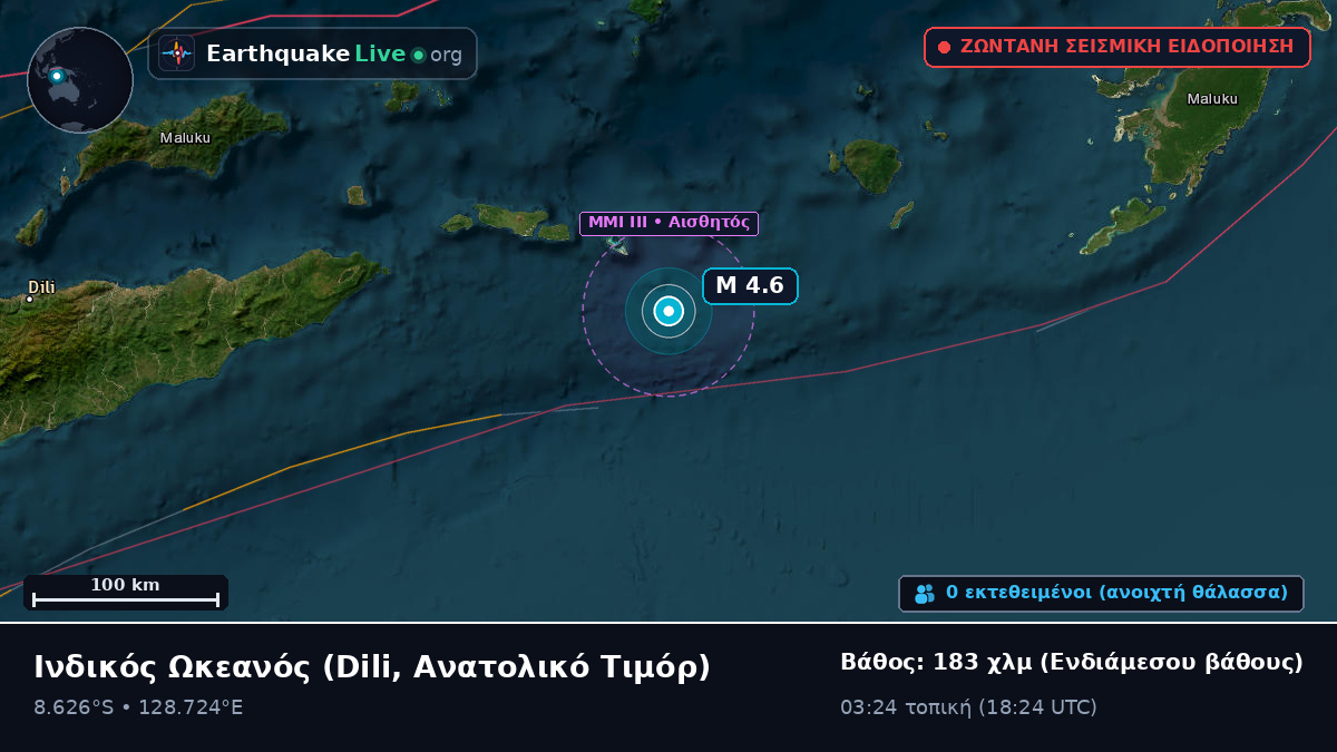 Ινδικός Ωκεανός (Ανατολικό Τιμόρ)