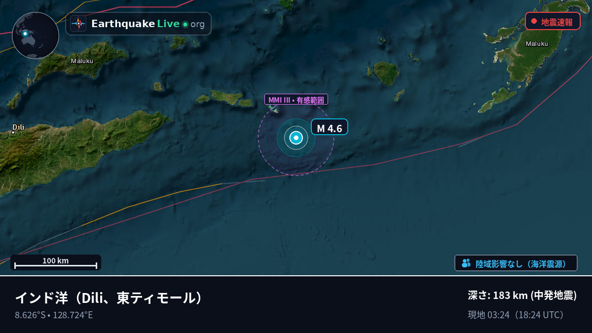インド洋 (東ティモール)