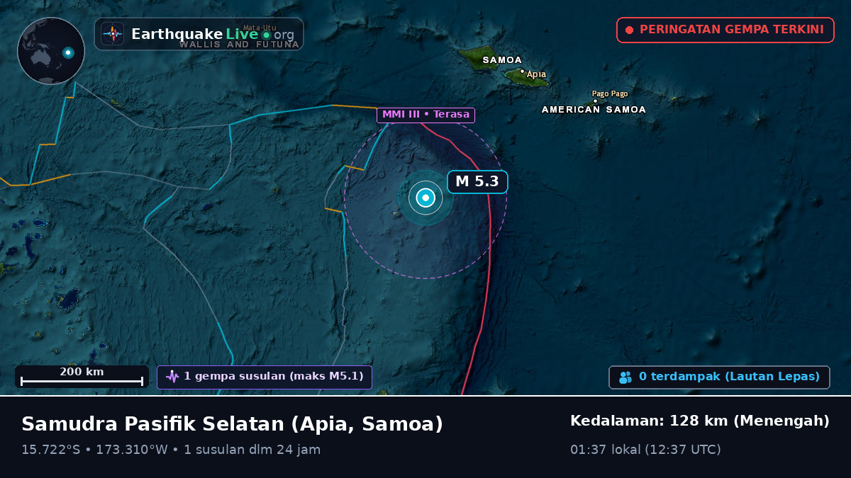 Samudra Pasifik Selatan (Samoa)