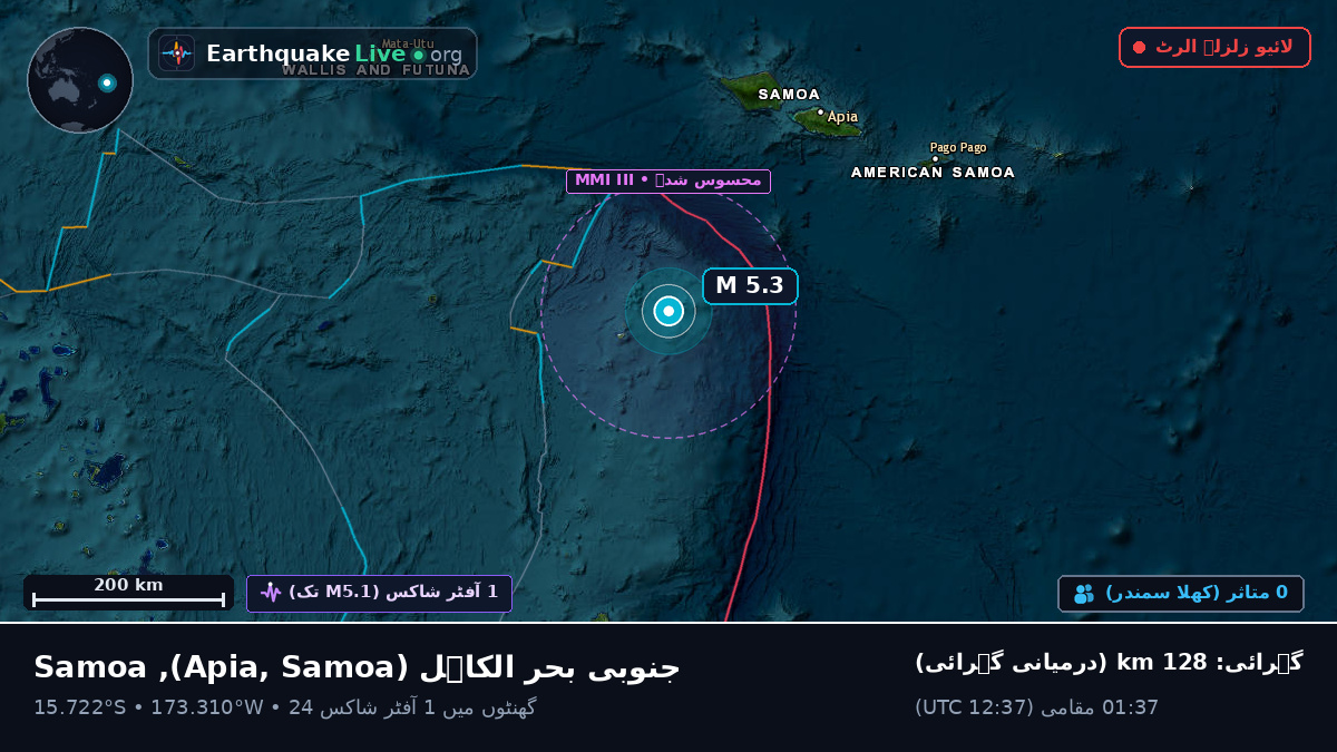 جنوبی بحر الکاہل (Samoa)