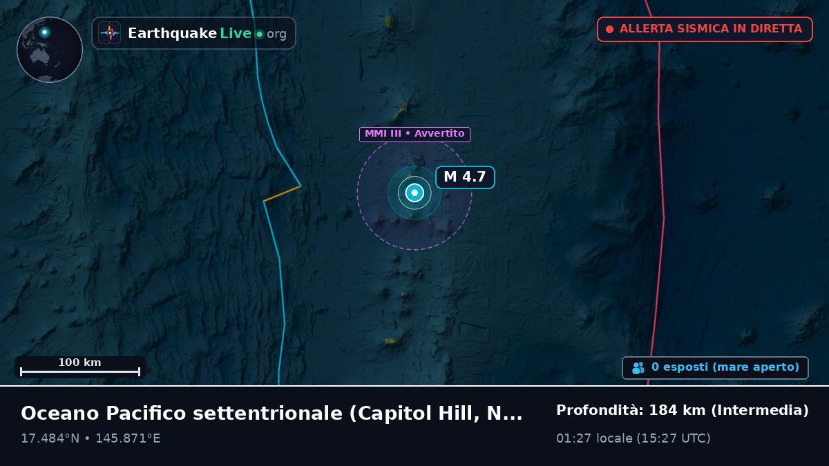 Oceano Pacifico settentrionale (Northern Mariana Islands)