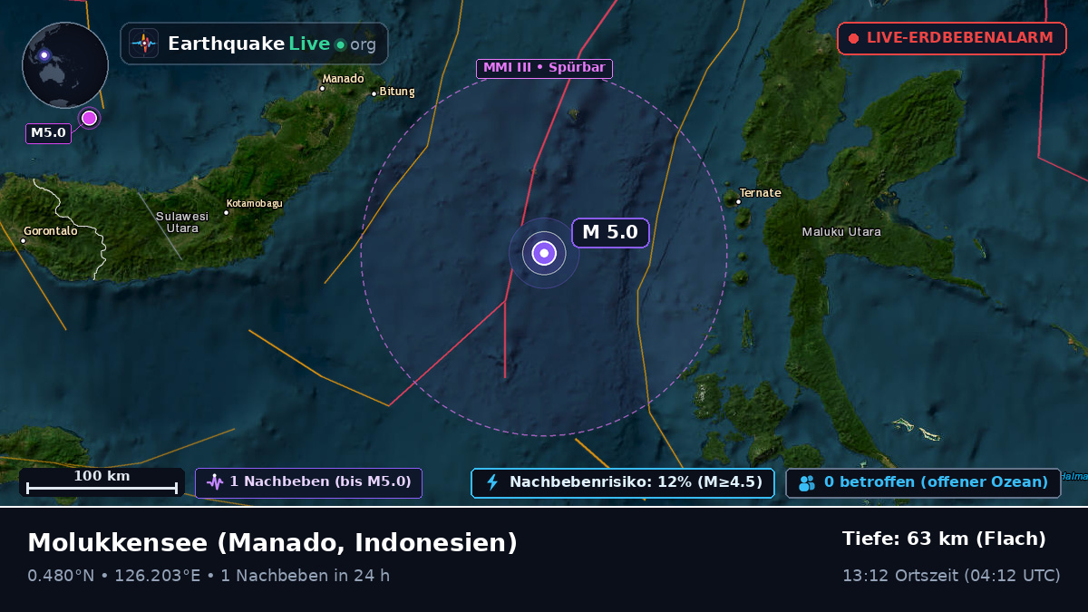 Molukkensee (Indonesien)