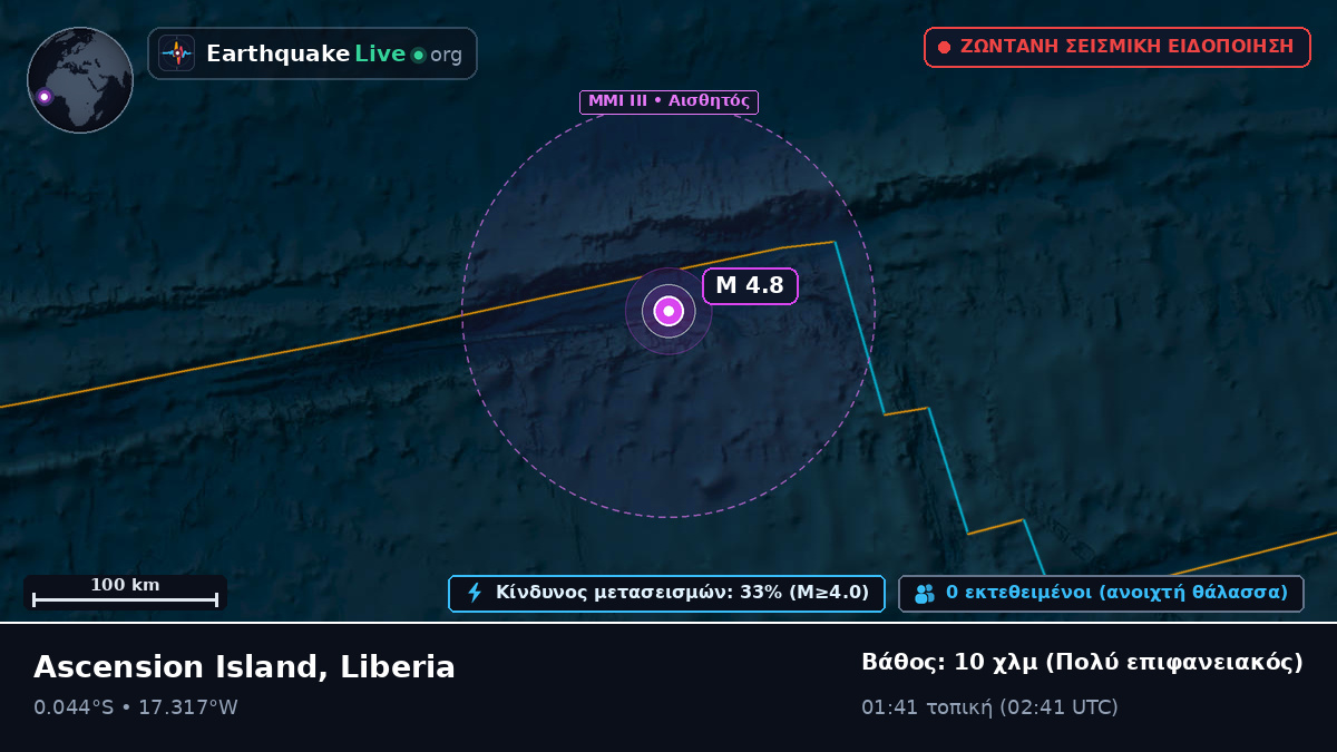 Νότιος Ατλαντικός Ωκεανός (Liberia)