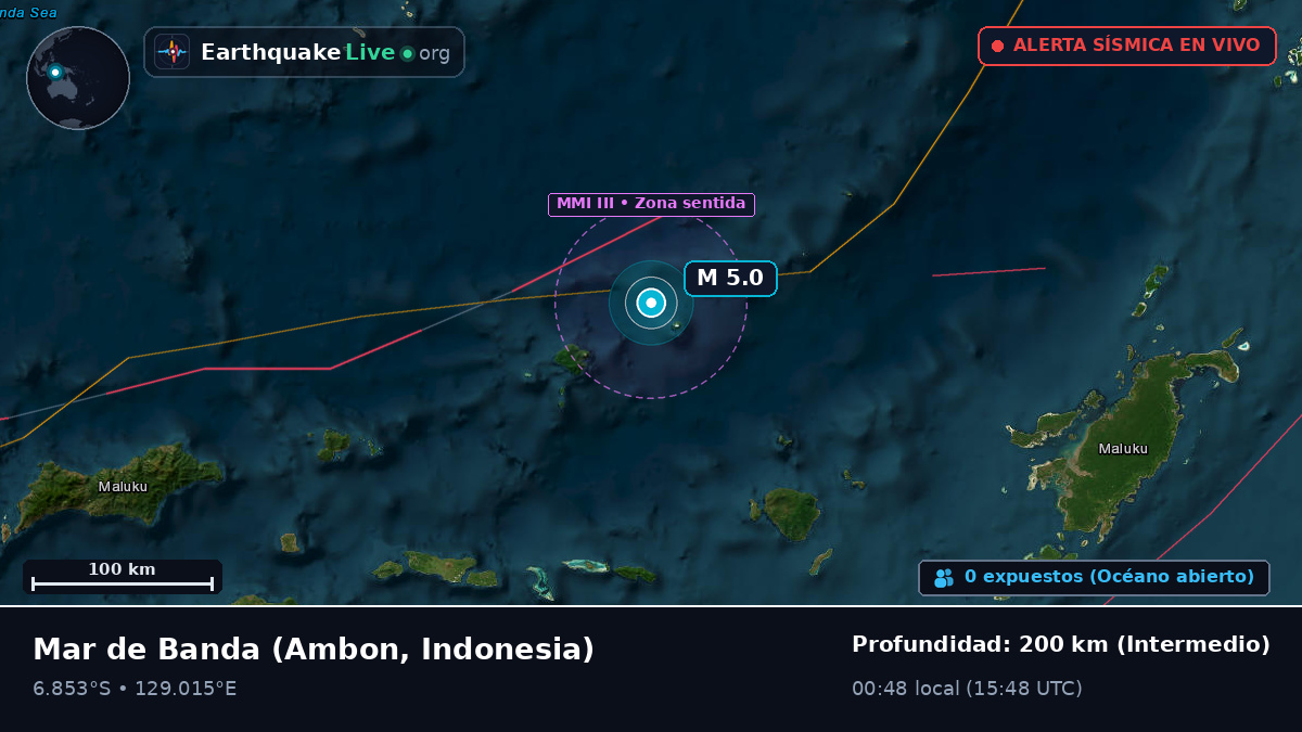 Mar de Banda (Indonesia)