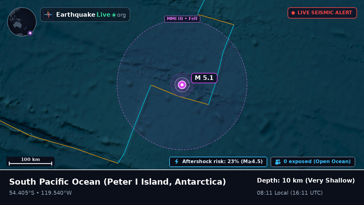 South Pacific Ocean (Antarctica)