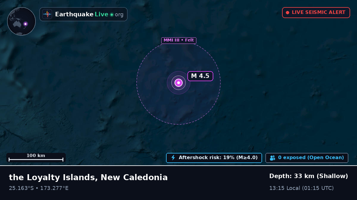 South Pacific Ocean (New Caledonia)
