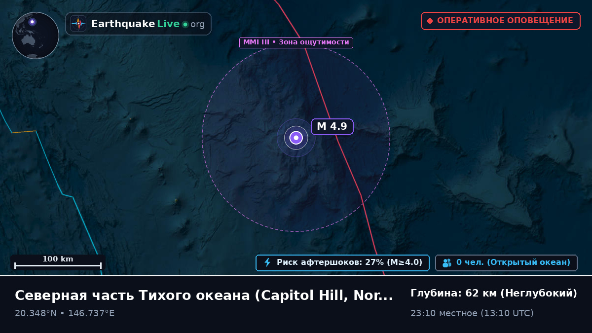 Северная часть Тихого океана (Northern Mariana Islands)
