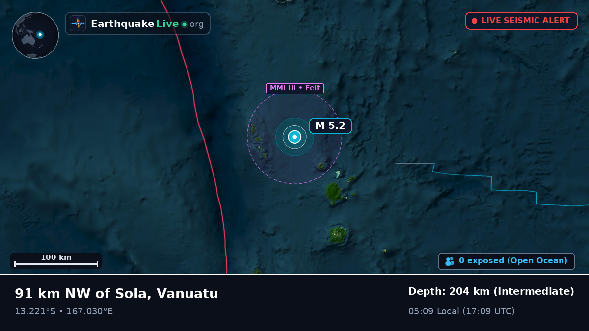 South Pacific Ocean (Vanuatu)