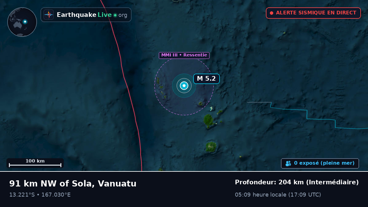 Océan Pacifique Sud (Vanuatu)