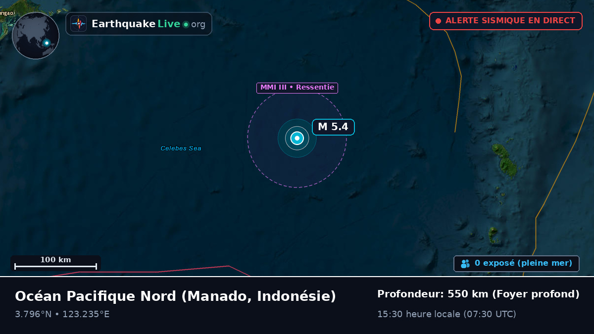 Océan Pacifique Nord (Indonésie)