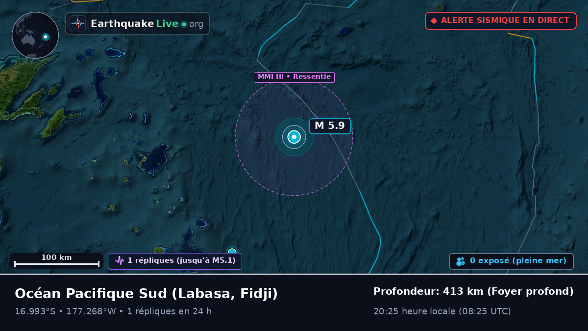 Océan Pacifique Sud (Fidji)