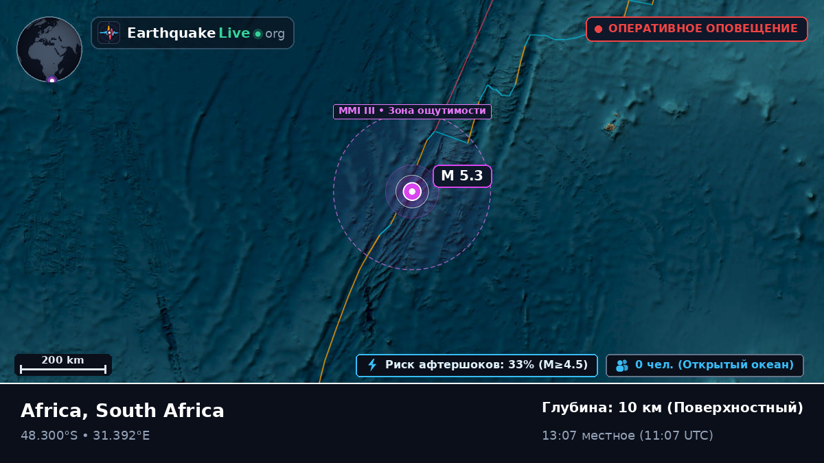 Индийский океан (South Africa)