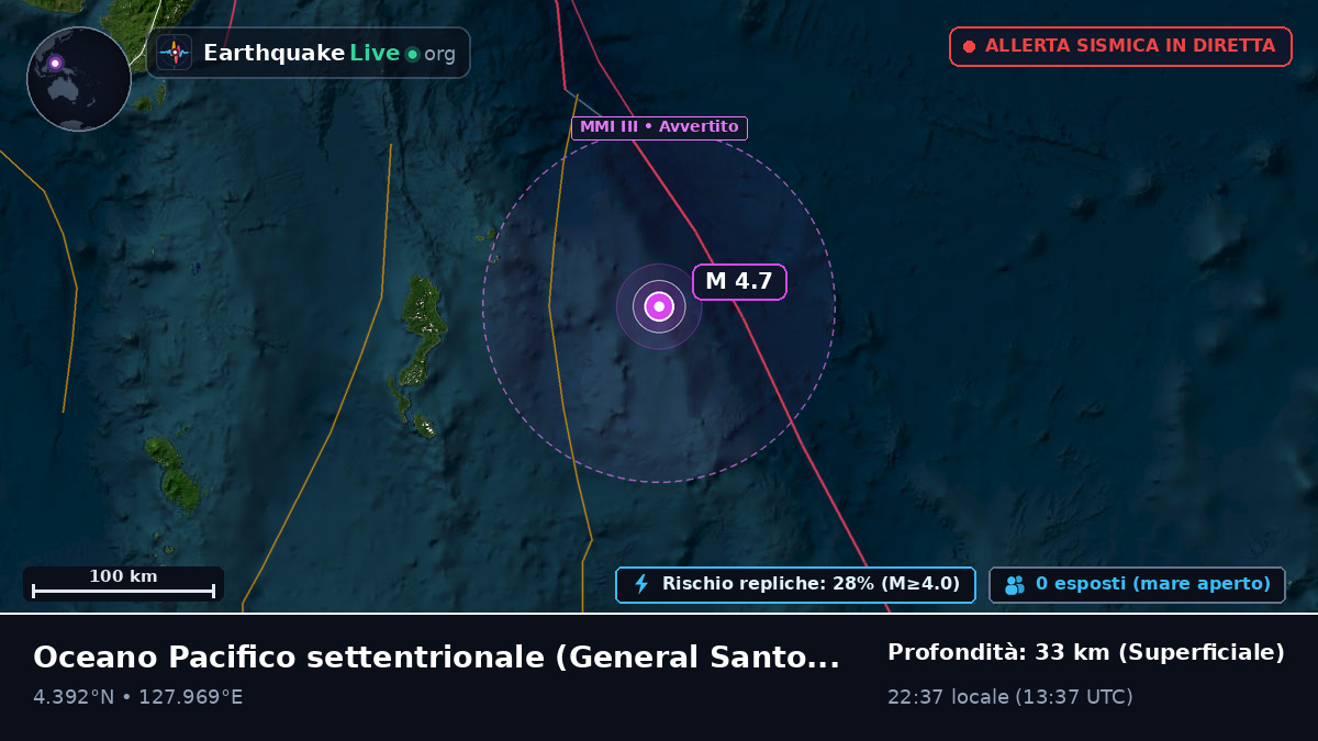 Oceano Pacifico settentrionale (Filippine)