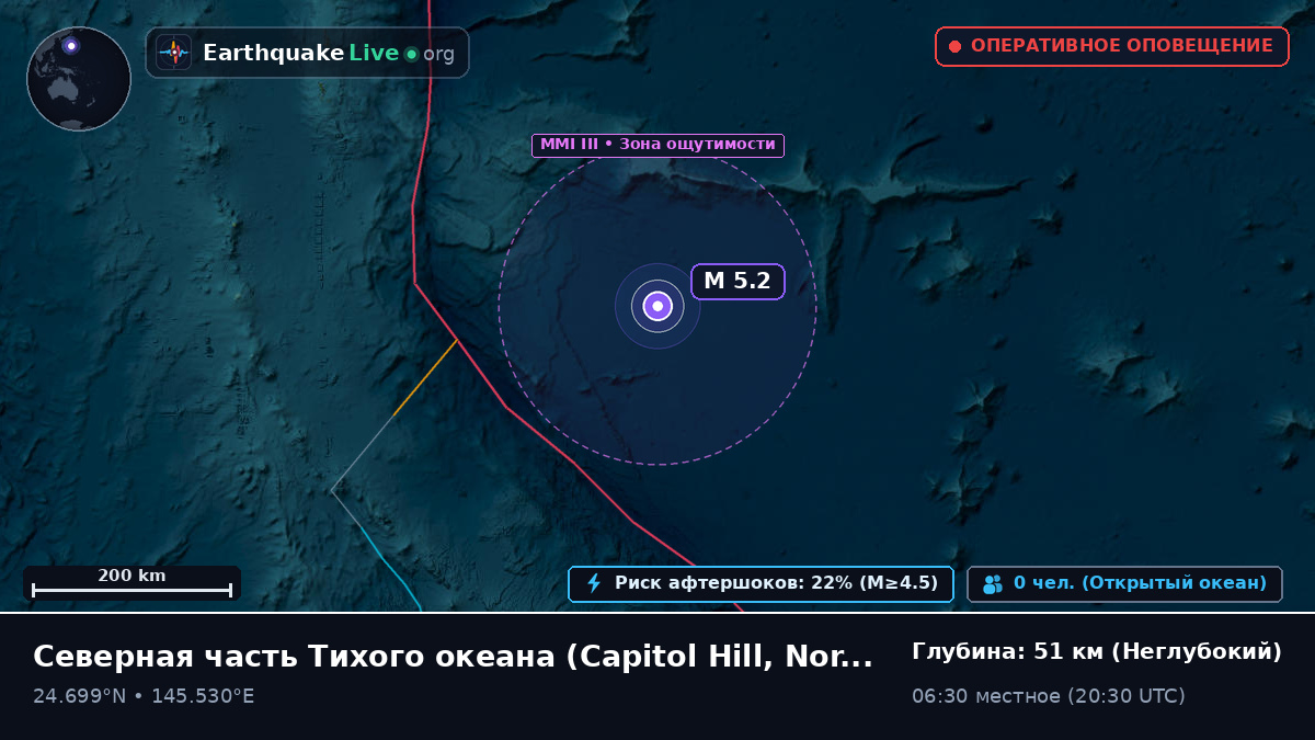 Северная часть Тихого океана (Northern Mariana Islands)