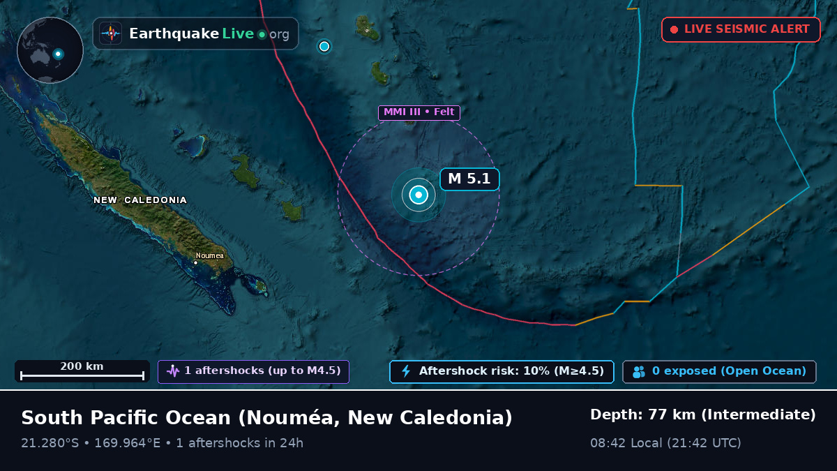 South Pacific Ocean (New Caledonia)