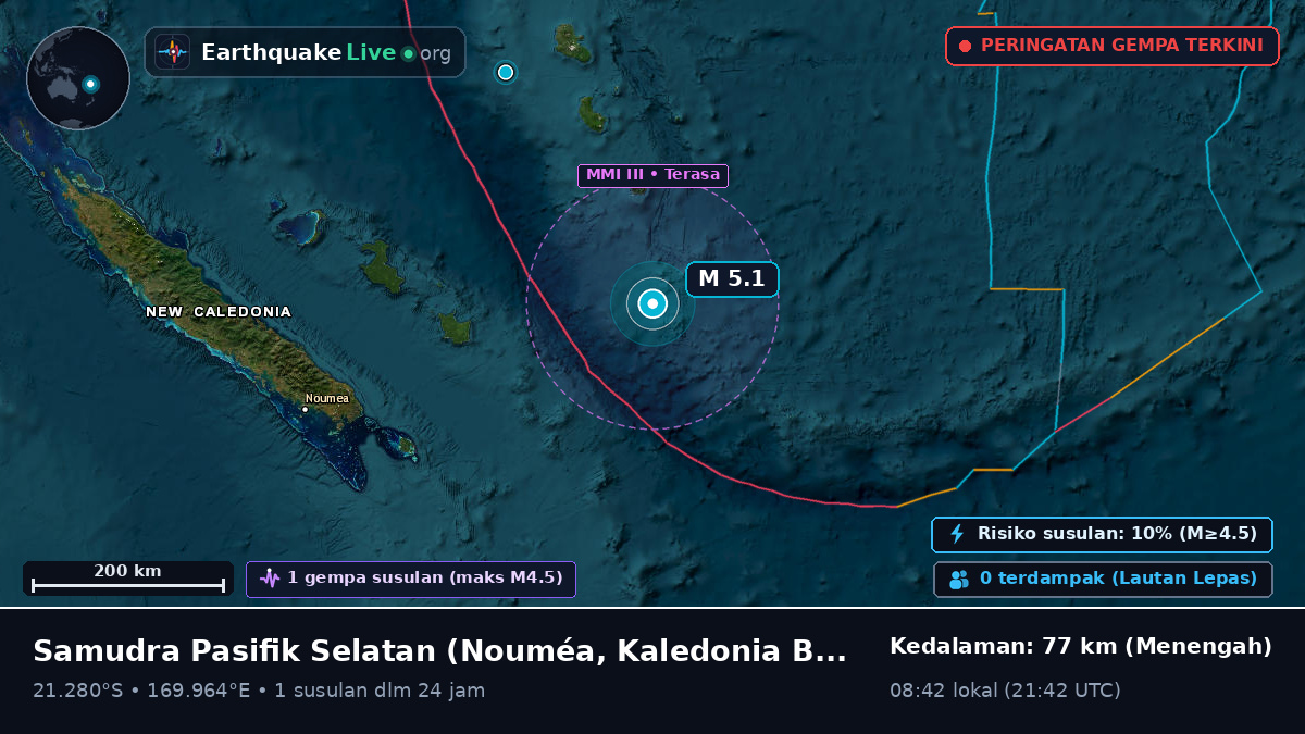 Samudra Pasifik Selatan (Kaledonia Baru)