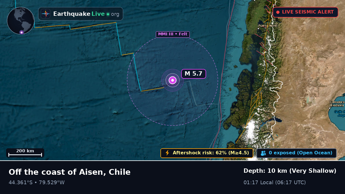 South Pacific Ocean (Chile)