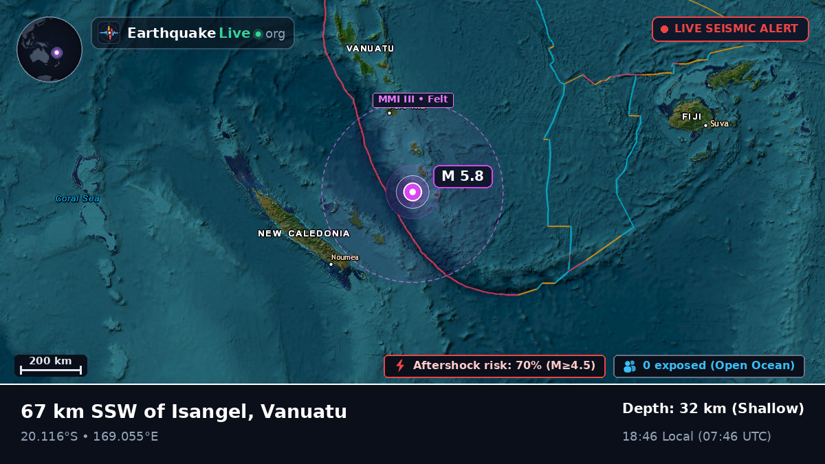 South Pacific Ocean (Vanuatu)