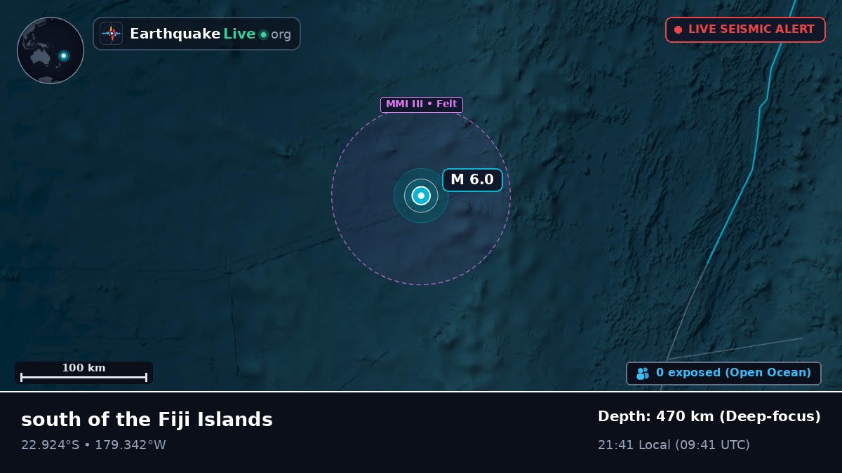 South Pacific Ocean (Tonga)