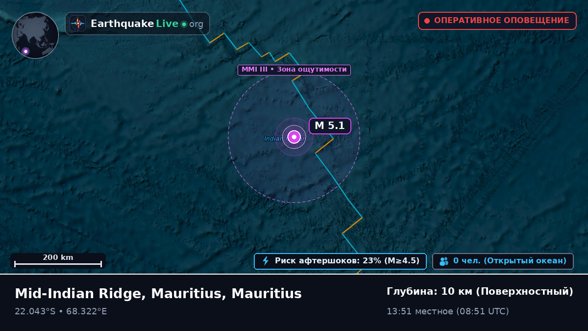 Индийский океан (Mauritius)
