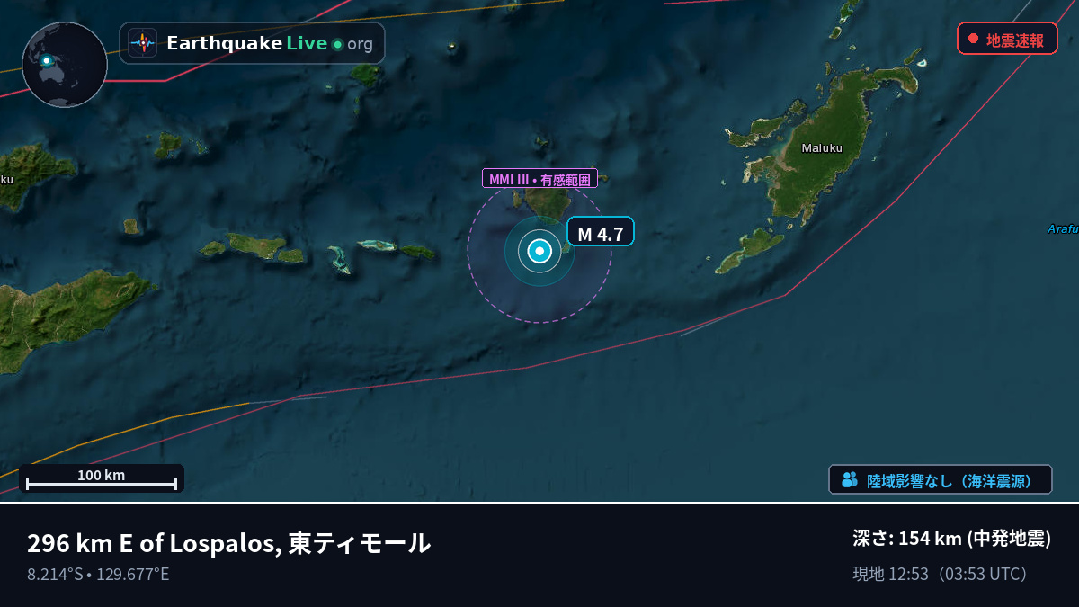 インド洋 (東ティモール)