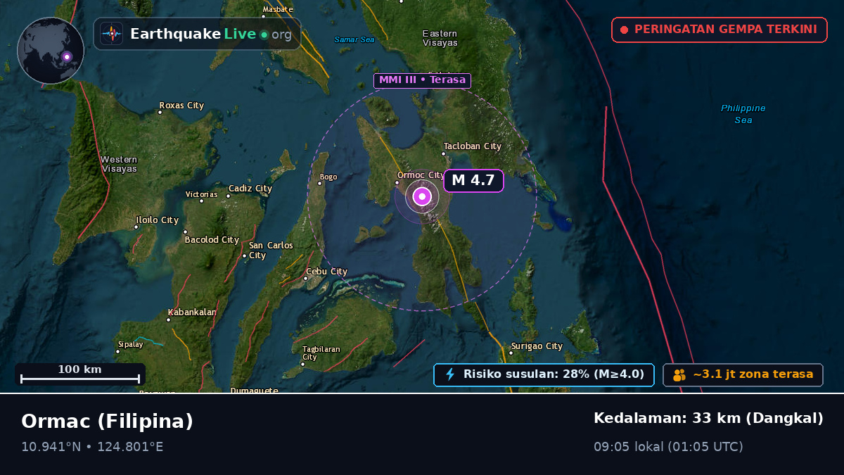 Ormac, Leyte, Filipina