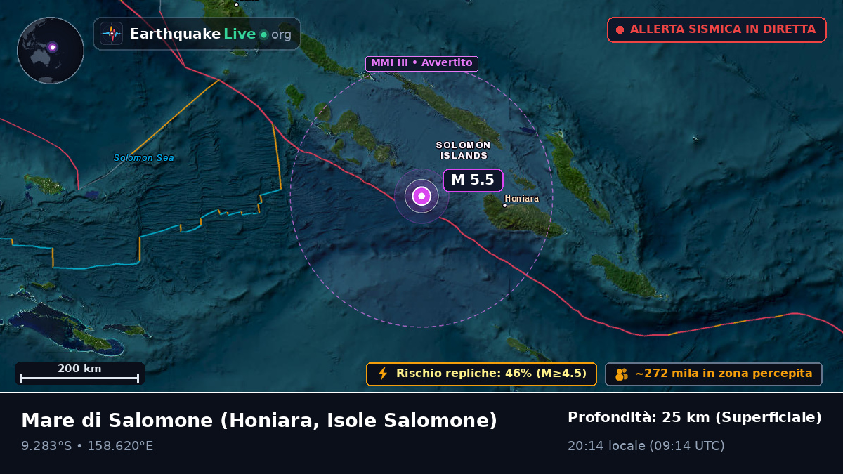 Mare di Salomone (Isole Salomone)