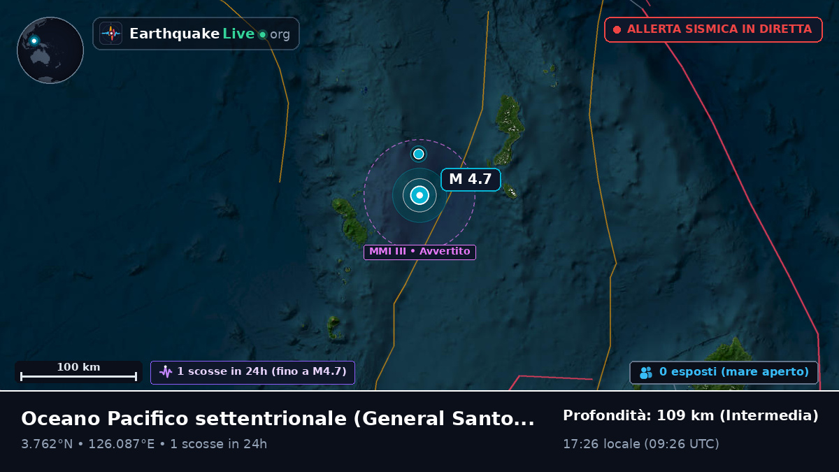 Oceano Pacifico settentrionale (Filippine)