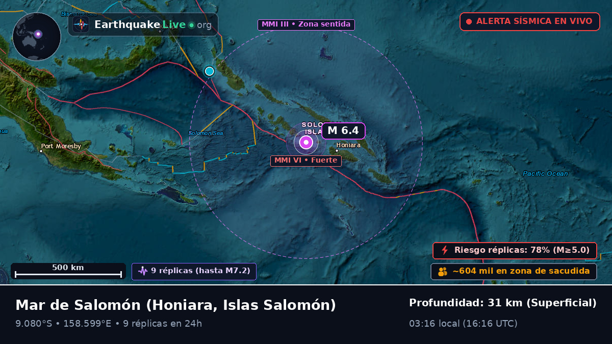 Mar de Salomón (Islas Salomón)