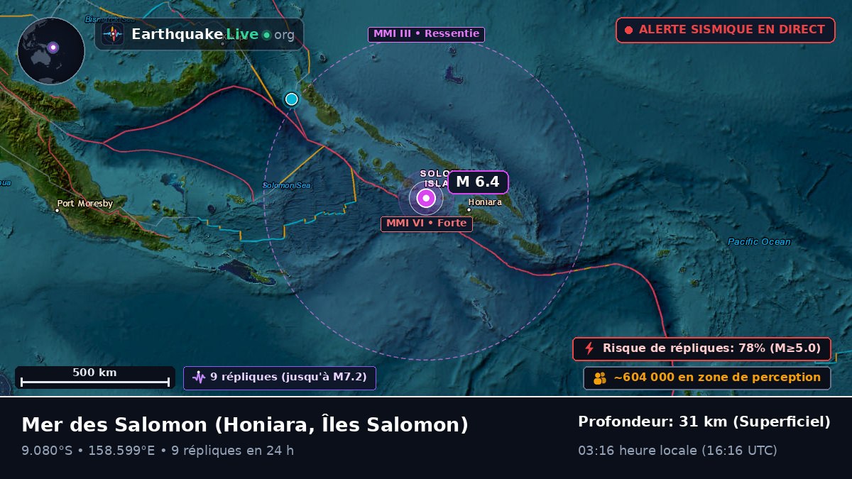Mer des Salomon (Îles Salomon)